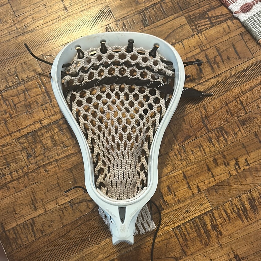 White Lacrosse brine Head